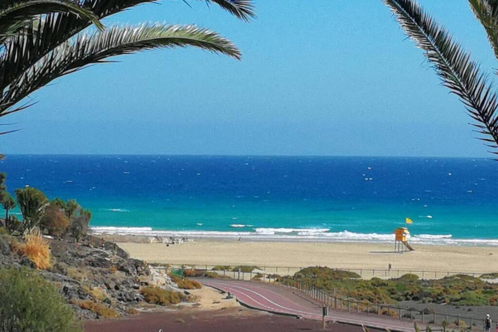 Beach Front Apartment With Stunning Ocean Views! Costa Calma Kültér fotó